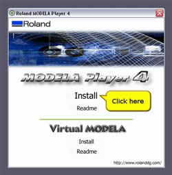 Modela Player 4 Installation