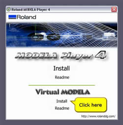 Virtual Modela Installation